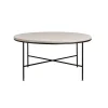 Fritz Hansen - Coffee Table - Planner - Cream Marmor - Ø80 cm