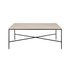 Fritz Hansen - Coffee Table - Planner - Cream Marmor - 80x80x40 cm