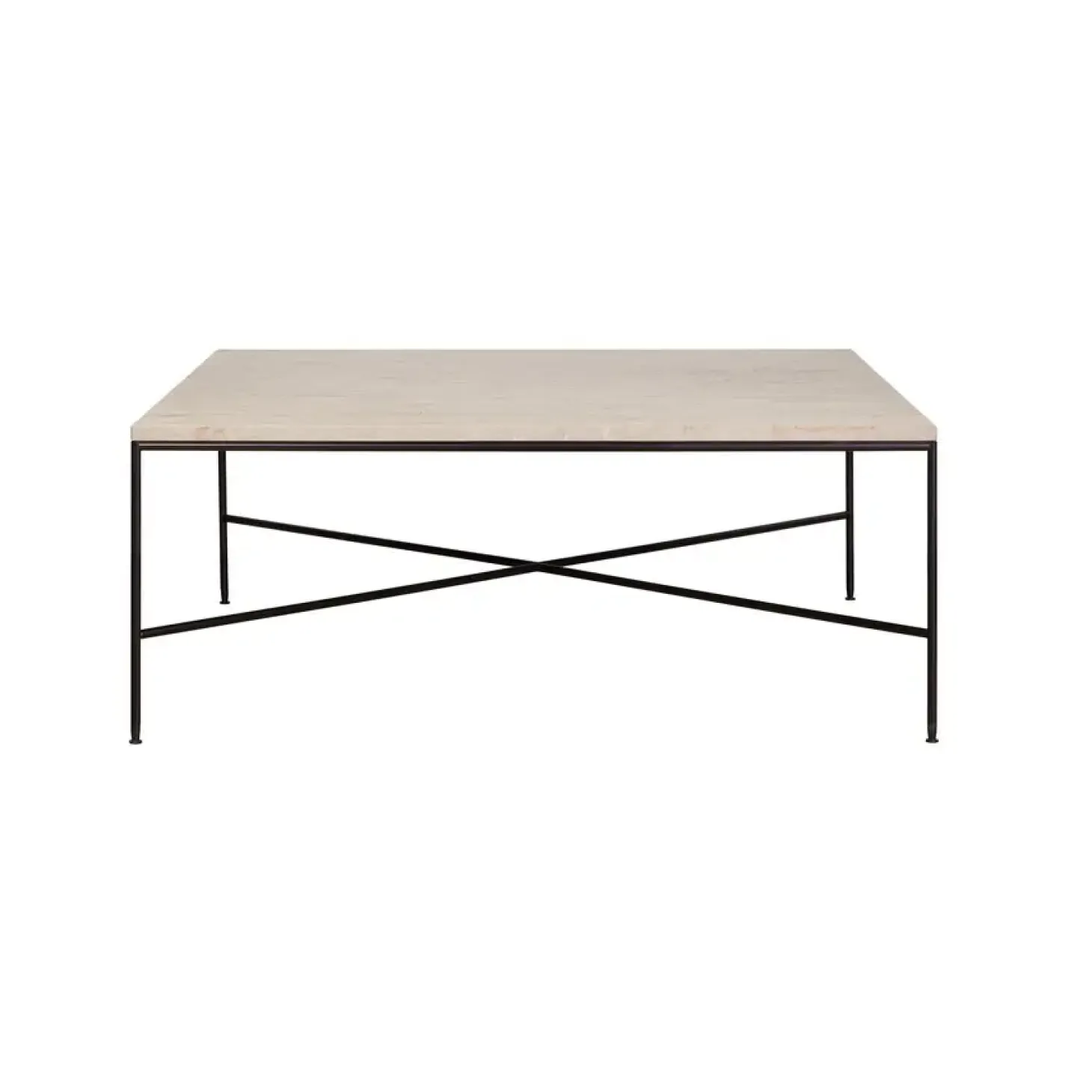 Fritz Hansen - Coffee Table - Planner - Cream Marmor - 80x80x40 cm