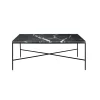 Fritz Hansen - Coffee Table - Planner - Charcoal Marmor - 80x80x40 cm