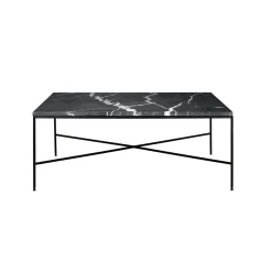 Fritz Hansen - Coffee Table - Planner - Charcoal Marmor - 80x80x40 cm