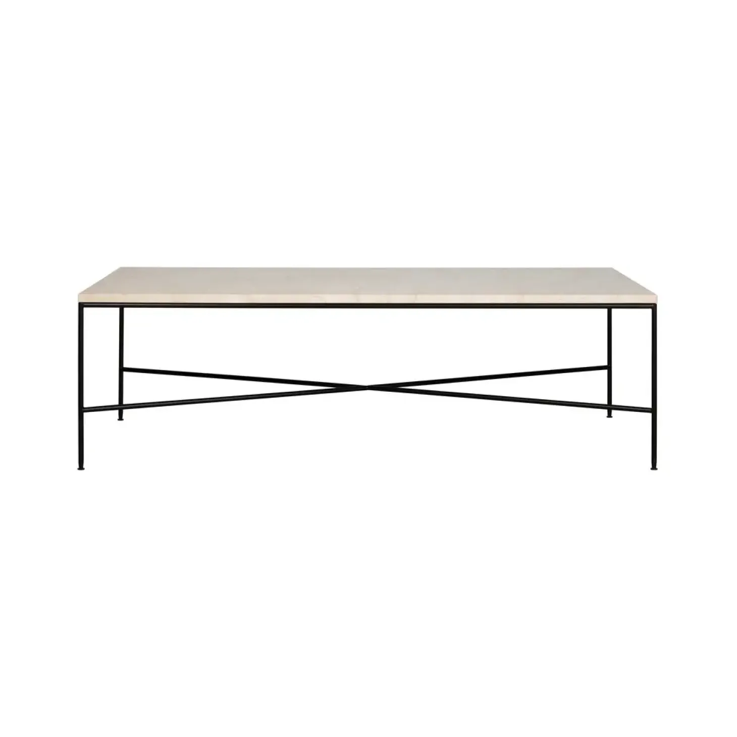 Fritz Hansen - Coffee Table - Planner - Cream Marmor - 130x70x40 cm
