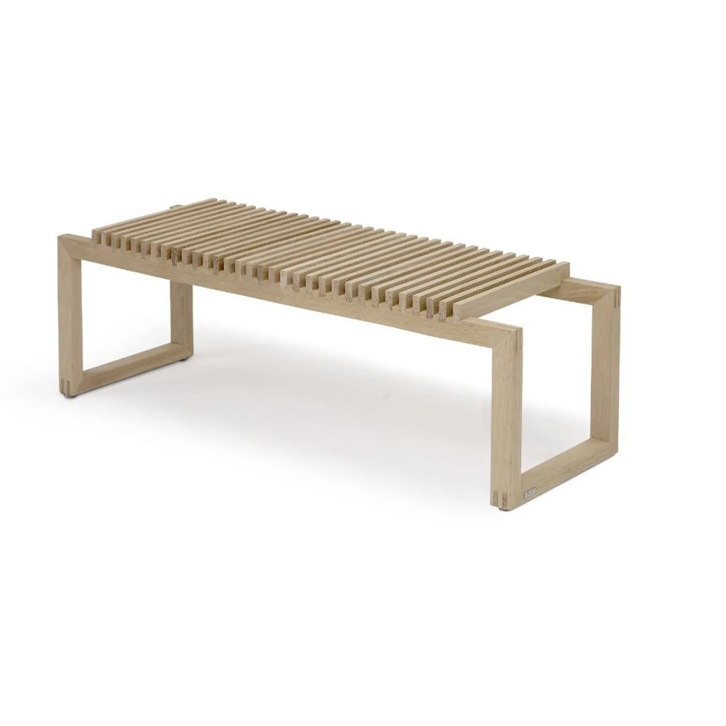 Fritz Hansen - Cutter bænk - Eg - L 120 cm