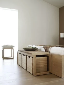 Fritz Hansen - Cutter bænk - Eg - L 120 cm