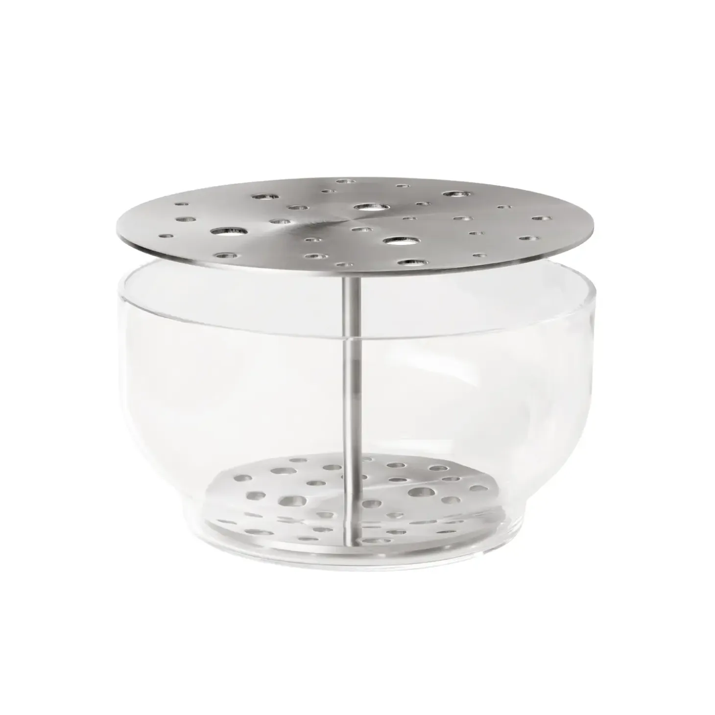 Fritz Hansen - Ikebana Vase Large - stål - 24 x 16 cm