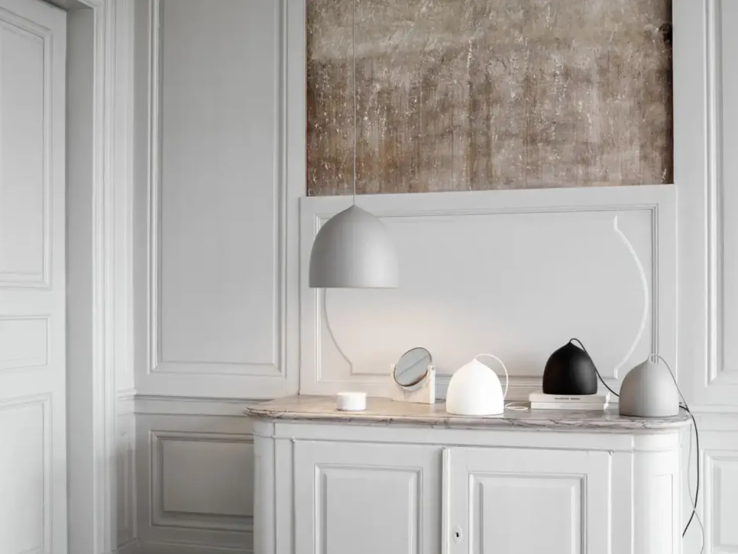 Fritz Hansen - Loftlampe - Suspence P1.5 - Lys grå