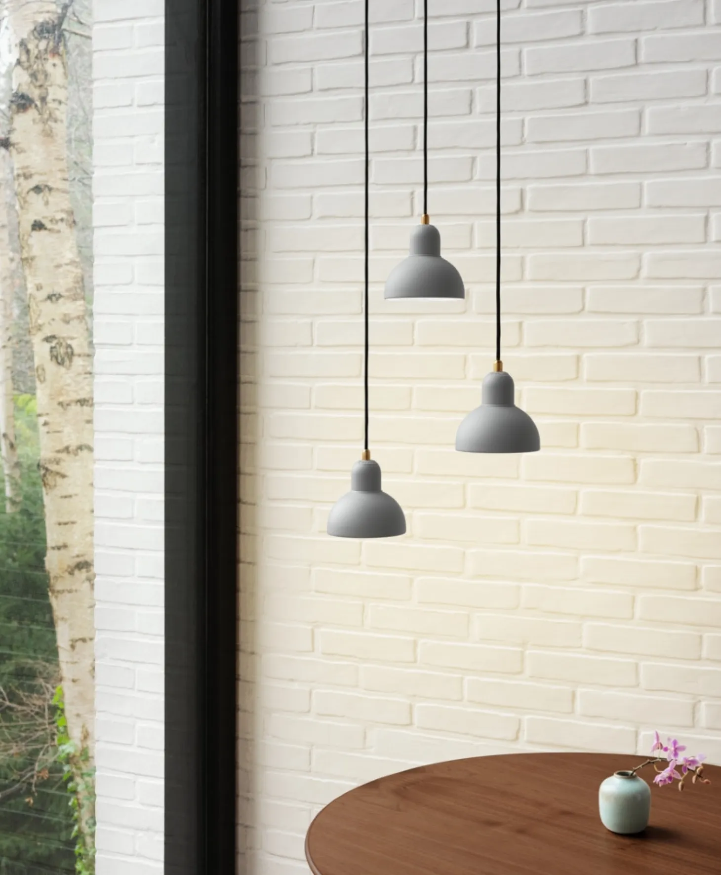 Fritz Hansen - Loftlampe - Kaiser Idell 6722-P - Mat Grå
