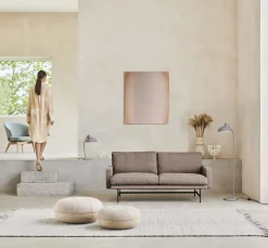 Fritz Hansen - Pouf Large - Natural - Ø60 cm