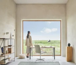 Fritz Hansen - Pouf Large - Natural - Ø60 cm