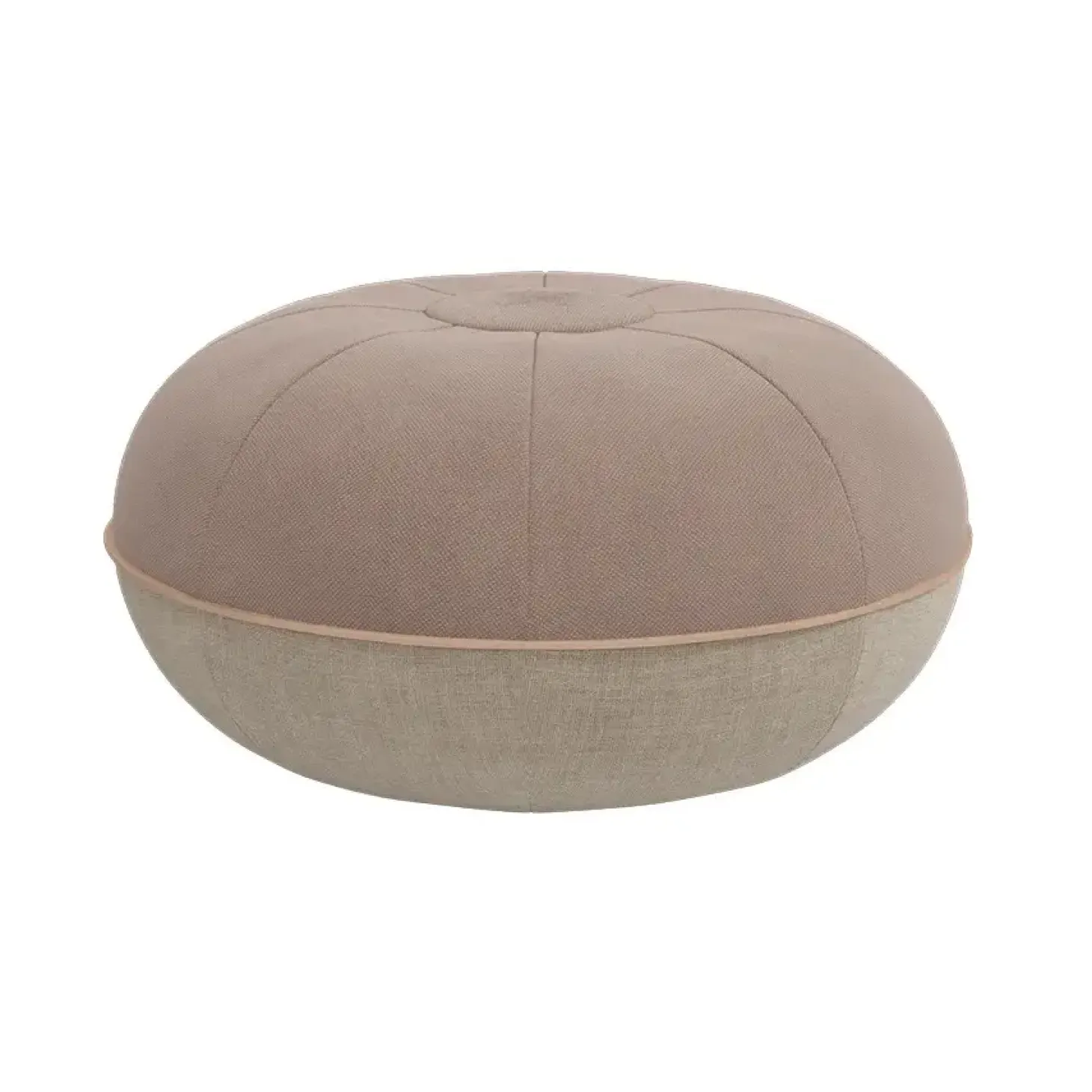 Fritz Hansen - Pouf Large - Varm sand - Ø60 cm