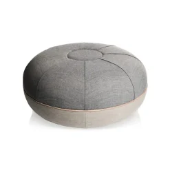 Fritz Hansen - Pouf Large - Grå - Ø60 cm