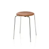 Fritz Hansen - skammel - Dot™ - valnød/læder