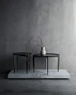 Fritz Hansen - Tray Table Large - sort - Ø 60 cm