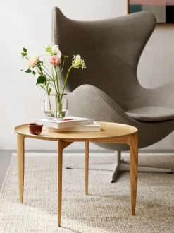 Fritz Hansen - Tray Table Large - Matlakeret - Ø 60 cm