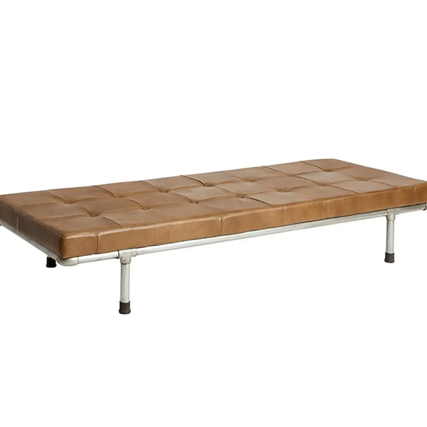 Fuhrhome - Milan Daybed - Patina Brown - 180 x 72 x 32 cm - bøffellæder