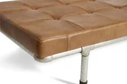 Fuhrhome - Milan Daybed - Patina Brown - 180 x 72 x 32 cm - bøffellæder