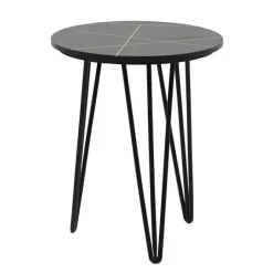Fuhrhome - Sidebord / Sofabord - Sort / Messing