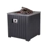 Garden Impressions - Bålsted - Cozy Living firepit Faro carbon - Black/Sort - 80x80 cm