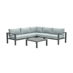 Garden Impressions - Lounge Sæt - Bianca - 4-pcs - black