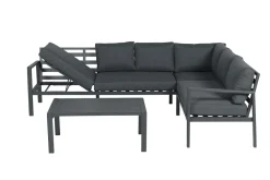Garden Impressions - Lounge Sæt - Lexington - Right - Black/Sort