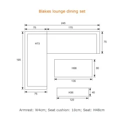 Garden Impressions - Lounge Sæt - Blakes