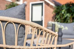 Garden Impressions - Lounge Sæt - Franklin - 4-pcs - black/natural