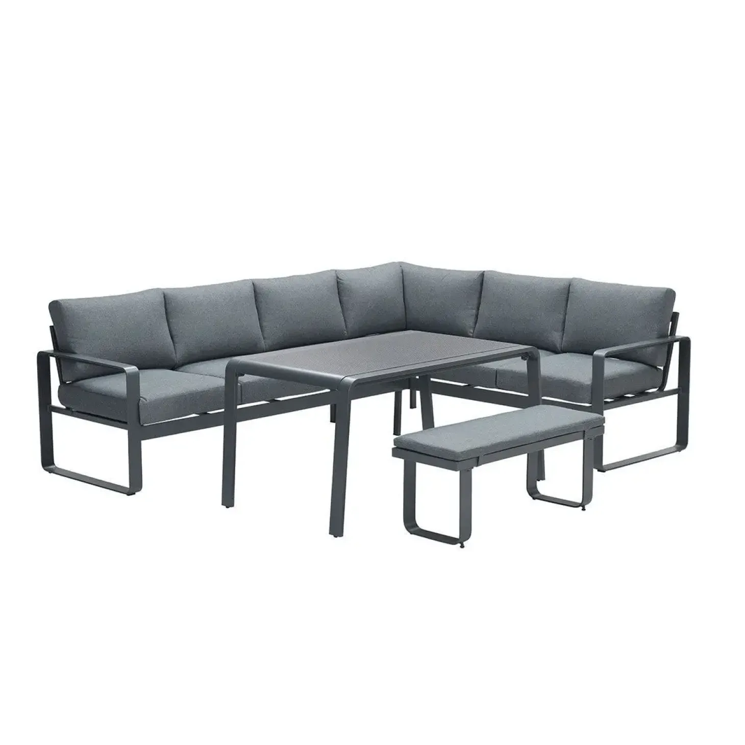 Garden Impressions - Lounge Sæt - Oreon - 4-pcs - black/grey