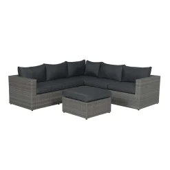 Garden Impressions - Lounge Sæt - Cayman - Grå - 240 x 240 cm