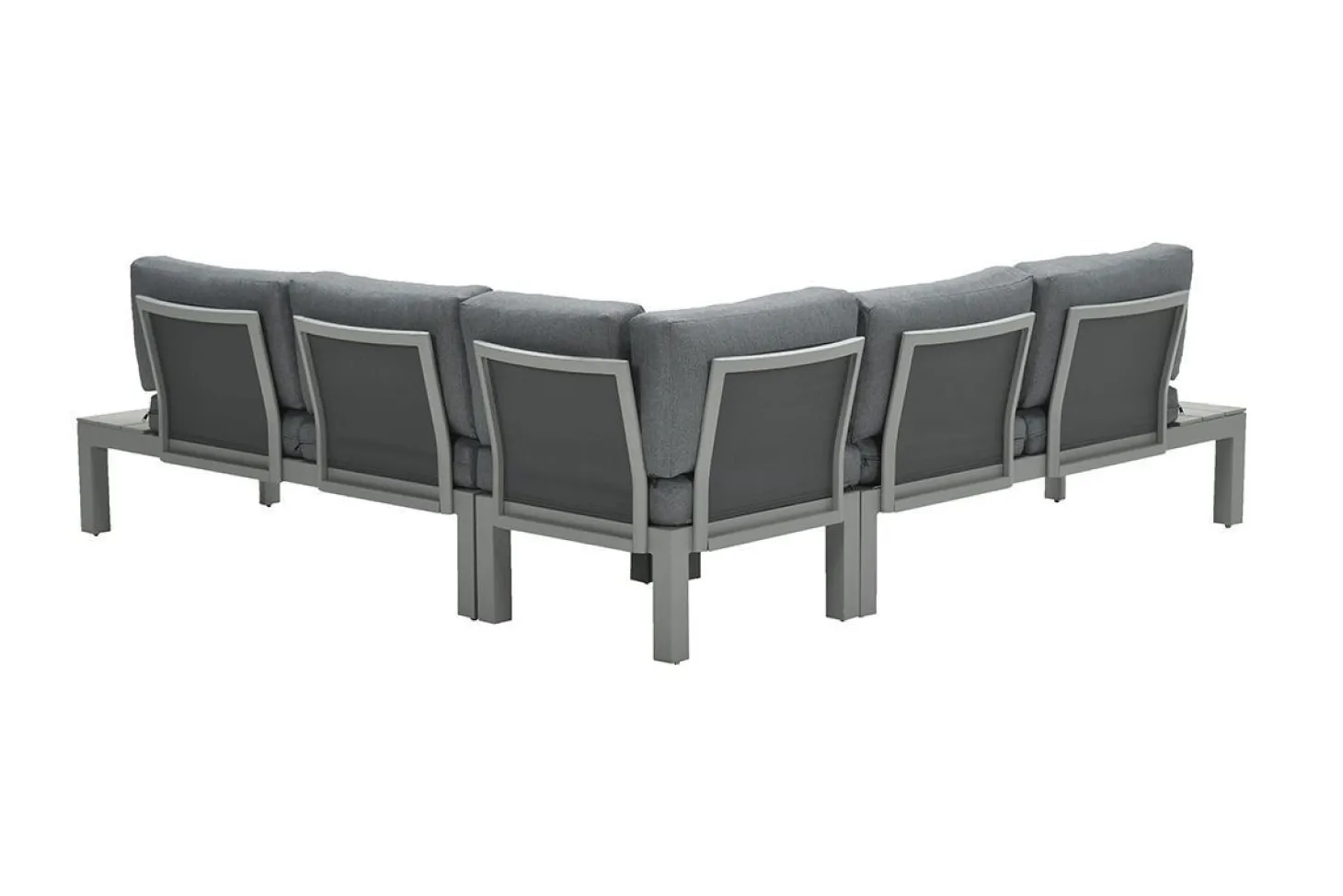 Garden Impressions - Lounge Sæt - Adelaide - 4-pcs - black/grey