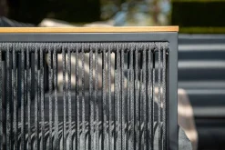Garden Impressions - Lounge Sæt - Alain - black/rope mid grey - 230x230 cm