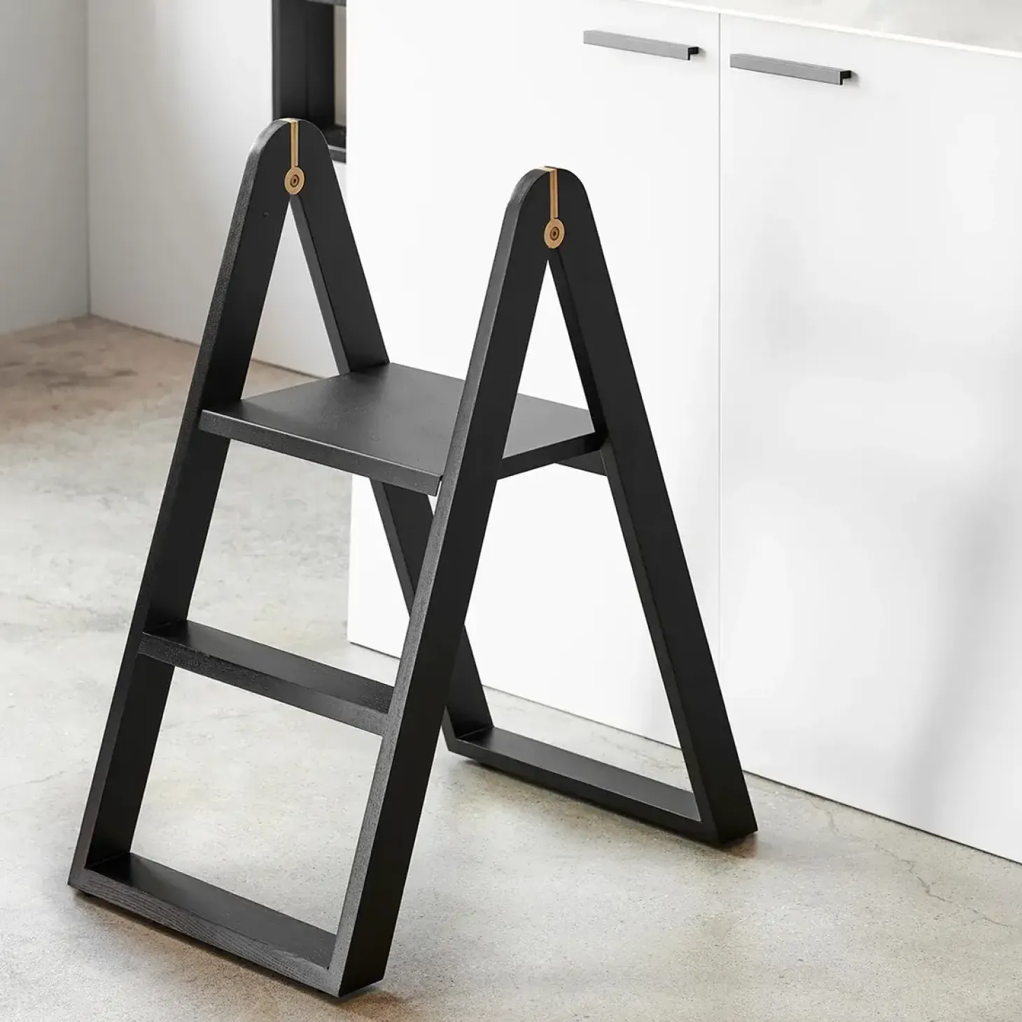 Gejst - Reech Trappestige - sort- H72 x B40 x L58cm