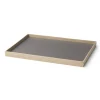 Gejst bakke - Frame tray medium i eg/grå