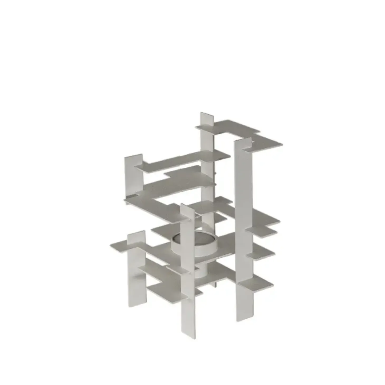 Gejst lysestage - Construction - hvid