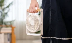 Gingko - Bord Ventilator - Lyra - Lunar White