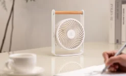 Gingko - Bord Ventilator - Lyra - Lunar White