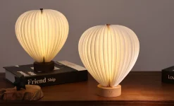 Gingko - Bordlampe - Aeris Light - Valnød