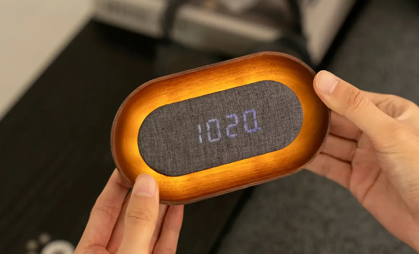 Gingko - Lumos Clock - Vækkeur - Valnød
