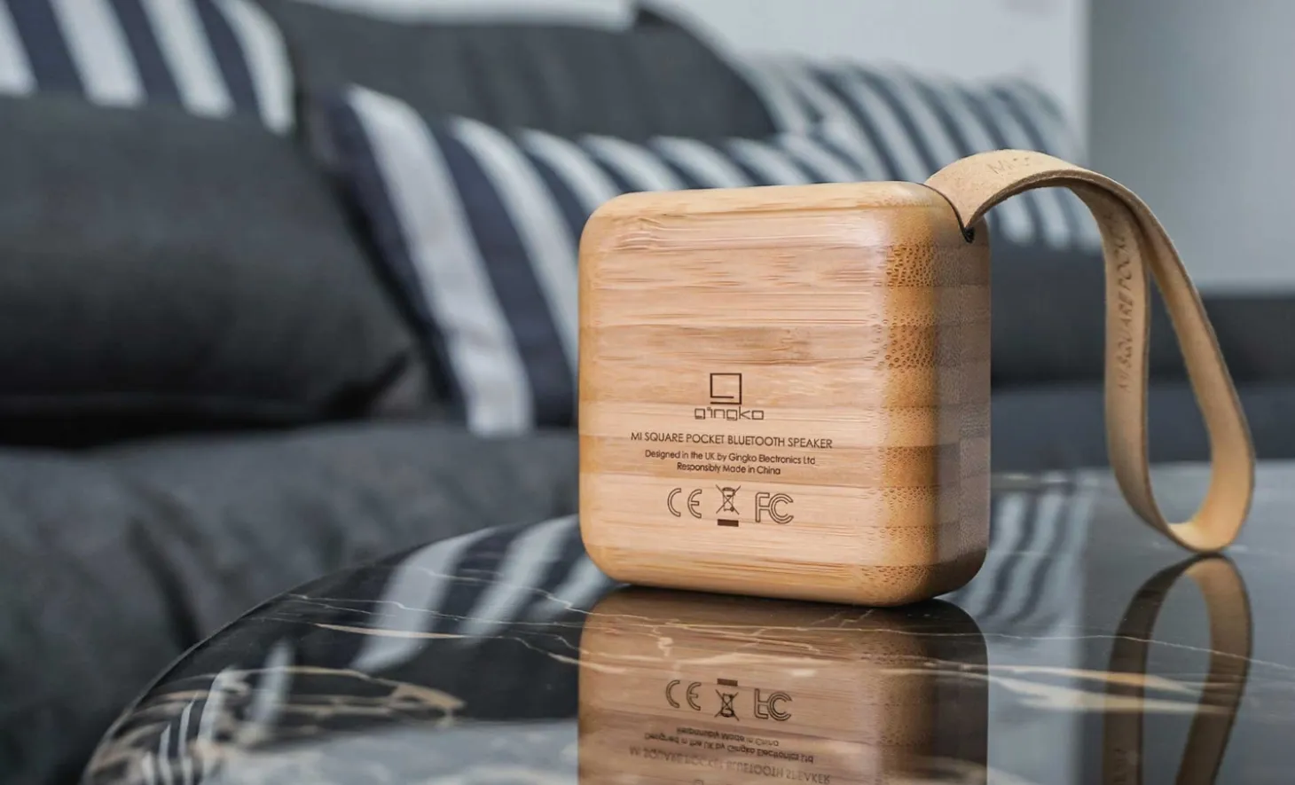Gingko - MI Square natural bamboo wood
