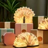 Gingko - Smart Accordion Lamp Velvet Brown Zebra