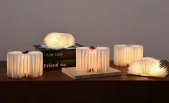 Gingko - Super Mini Smart Book Light - Palm Edition - Lunar White