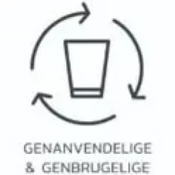 glassFORever - Karaffel - Brudsikkert Plastik - 1L