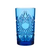 glassFORever - Krystal Glas - Premium - Brudsikkert Plastik - Blå - 47cl