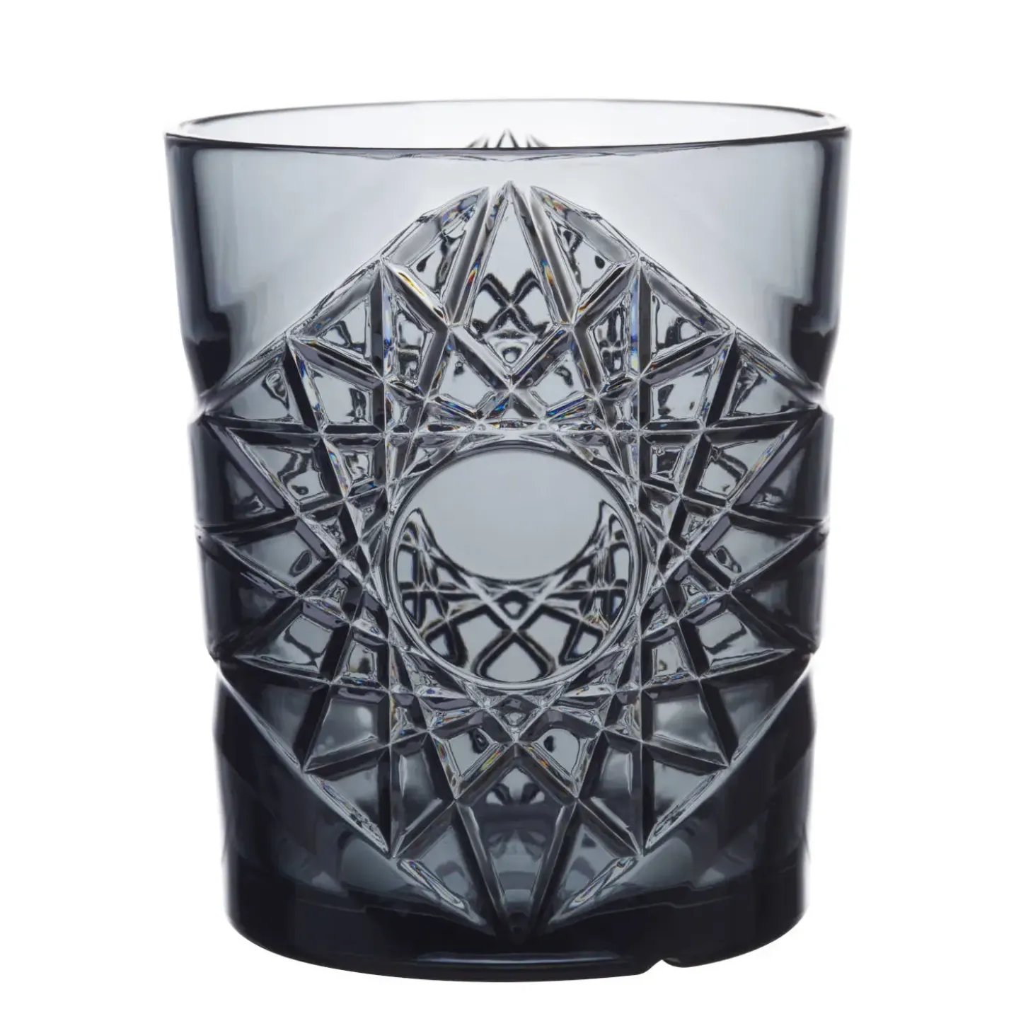 glassFORever - Krystal Glas - Premium - Brudsikkert Plastik - Grå - 35cl