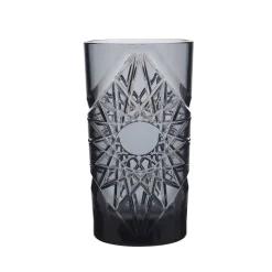 glassFORever - Krystal Glas - Premium - Brudsikkert Plastik - Grå - 47cl