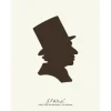 H. C. Andersen Original - "Silhuet" Plakat i ramme - 40x50