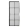 Habo - Cube skydedør 100x213,3 cm - Sort