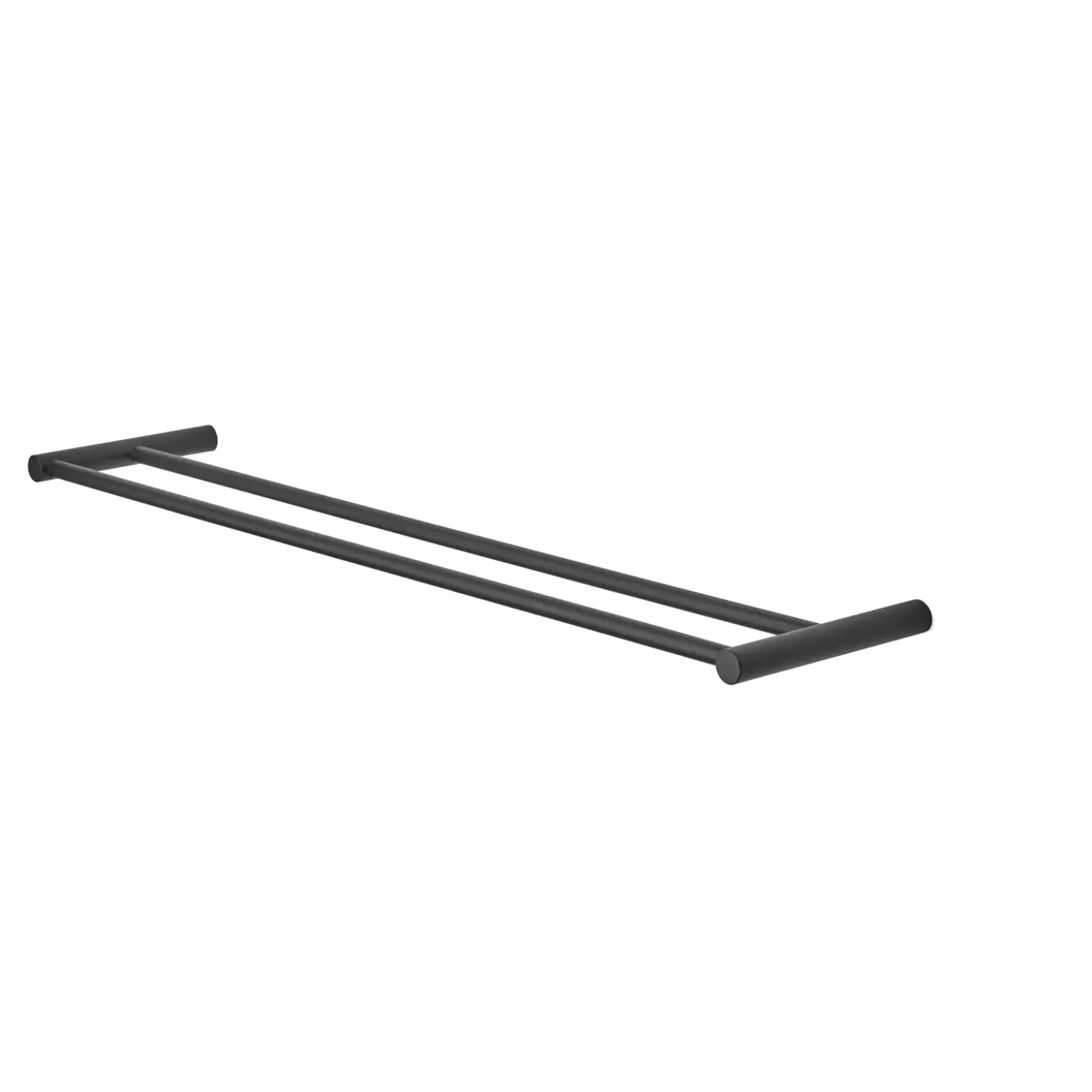 Habo - Håndklædestang dobbelt 1368 - Sort - B: 59,5 cm