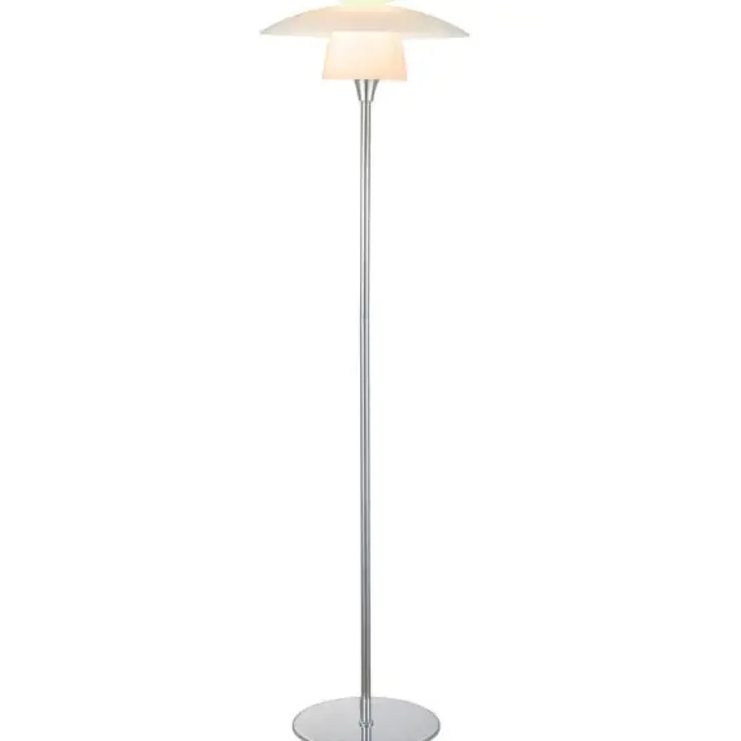 Halo Design - Scandinavia Gulvlampe Ø40 cm - Opalic/Krom