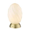 Halo Design - Twist Bord Opal - Messing