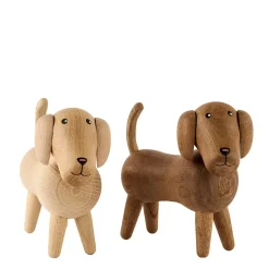 2Have - Hund - 11x15 cm - Maghoni (pris er for 1 stk.)